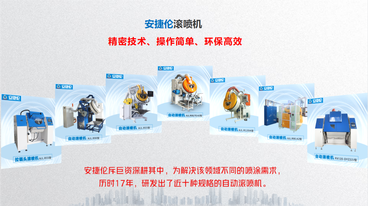 滾筒滾噴機(jī)生產(chǎn)廠家，還得看智能滾筒噴涂巨頭安捷倫